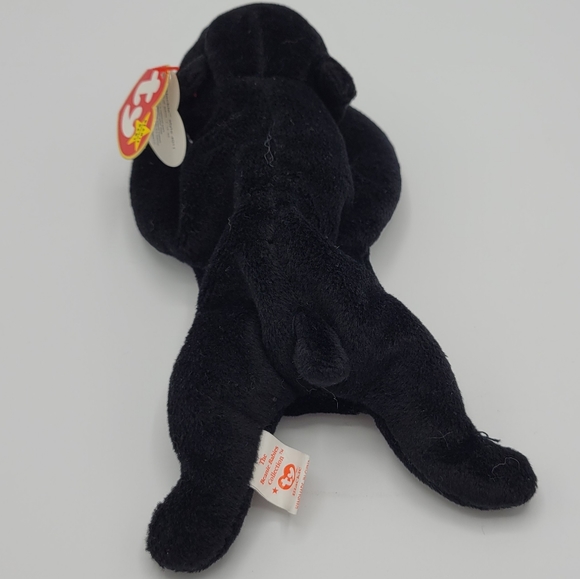 TY Beanie Babies NWT Blackie the Bear #4011 - Picture 4 of 9
